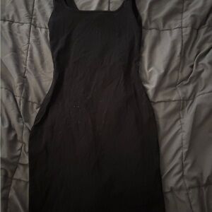 Classic Black Tank Bodycon Dress - Women's